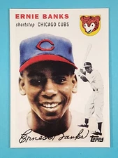 2010 Topps Cards Your Mom Threw Out Ernie Banks Chicago Cubs #CMT-3 ⚾