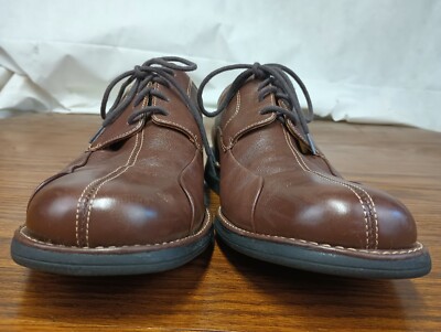 Johnston Murphy 20-7223 Men Dark Brown Leather Sheepskin Oxford Shoes 10.5 M Johnston Murphy 20-7223 Men Dark Brown Leather Sheepskin  main image 2