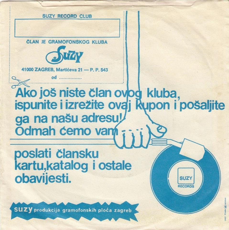 NEIL YOUNG TIME FADES AWAY /DON'T BE DENIE ORIGINAL 1973 RECORD YUGOSLAVIA 7" PS - Image 2 of 4