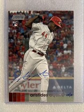 2020 Stadium Club Oversized Box Toppers AUTO #OBAA Aristides Aquino RC 5/10