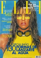 ELLE SPAIN 1996 ELLE MACPHERSON LAETITIA CASTA KIRSTY HUME DIANE KRUGER FASHION