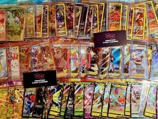 100 Pokémon Karten Mystery Pack mit garantierter V Karte - DEUTSCH