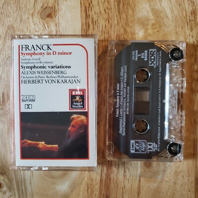 Franck Symphony In D Minor Alexis Weissenberg Orchestra De Paris Herbert Von
