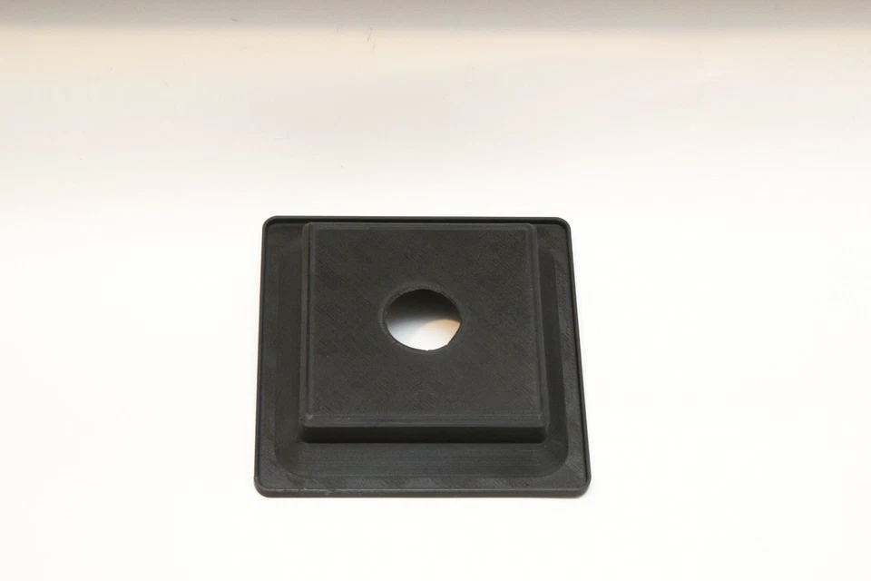 TOYO 45D 158x158 Recessed Lens Board Copal# 0 34.6mm Hole New - Image 3 of 4