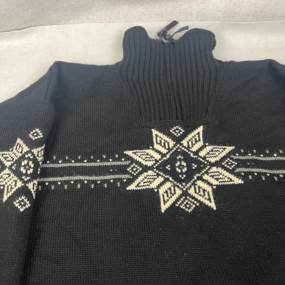 Dale of Norway Sweater Mens 2XL Windstopper Gore Wool Fair Isle
