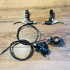 Hayes HMX-1 Mechanical Disc Brakes Front & Rear + Levers
