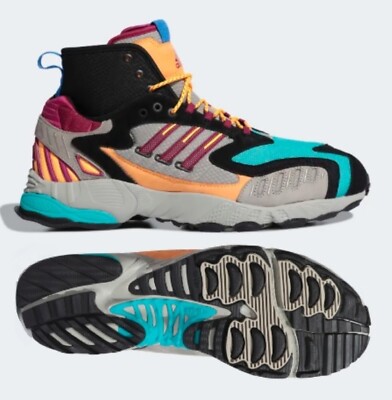 TRDです NEW Adidas Original Torsion TRDC Mid Men Shoes, Beige/Berry