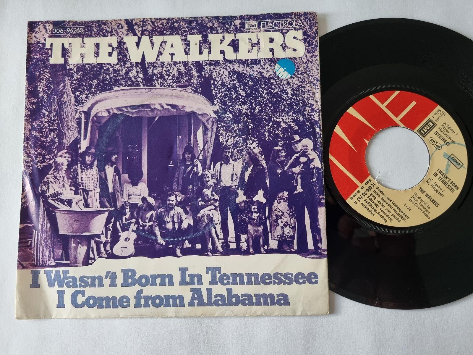 7"" Single The Walkers - I wasn't born in Tennessee Vinyl Germany