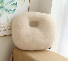 17"/42cm White Bag Shape Pillow Stuffed Plush Toys Toddler Doll Kids Gifts