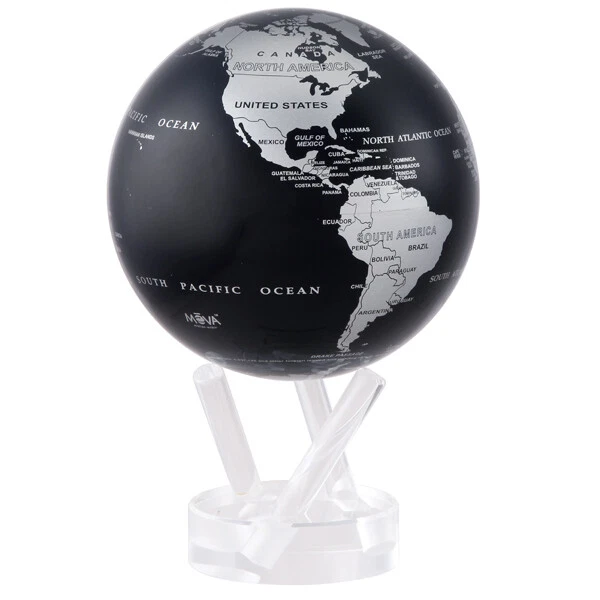 MOVA GLOBE BLACK AND SILVER 4.5