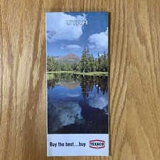 Texaco Map Utah Salt Lake City West Valley Provo 1968 Gas Oil Advertising