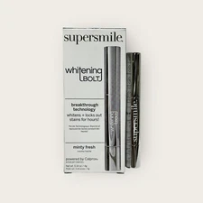 Supersmile Whitening Bolt - Teeth Whitening Pen - Stain Remover 0.14 oz. NIB