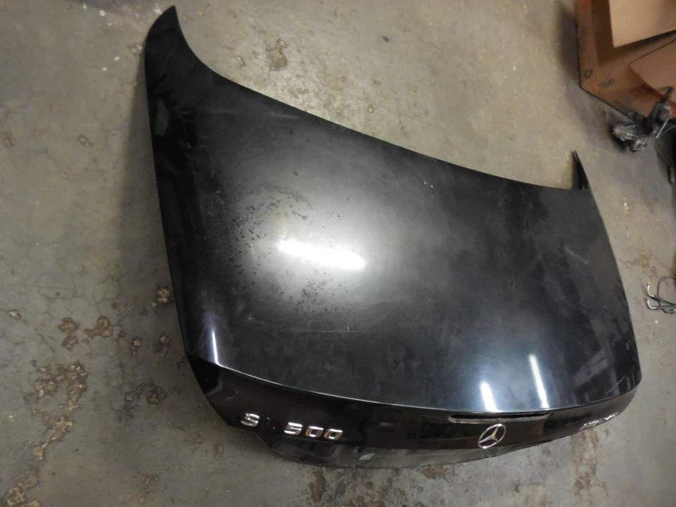 03-12 Mercedes R230 SL500 Negro Tapa Maletero Carrocería Panel Carcasa 2307500675 SOLO RECOGIDA Foto 4 de 4