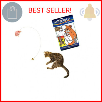 Cat Dancer Products 101 Interactive Cat Toy, Brown