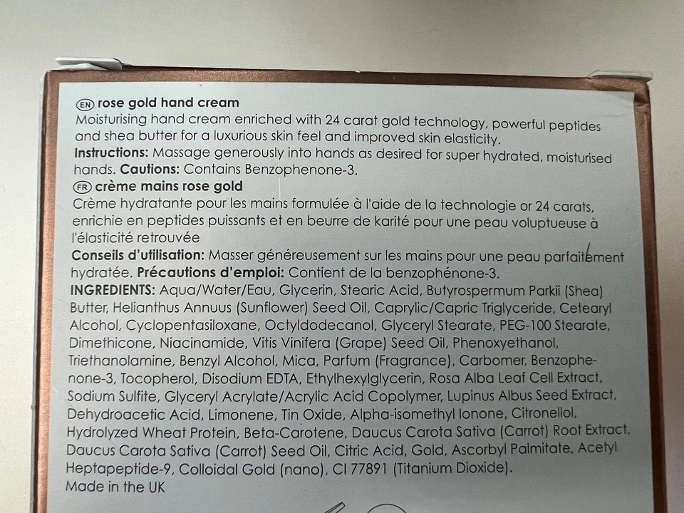 RODIAL.  Edición de manos y labios oro rosa nuevo en caja Foto 3 de 4