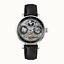 miniatura 1  - Ingersoll &#034;el jazz &#039;Cuero Negro Esfera Negra Automático Reloj para hombres I07701