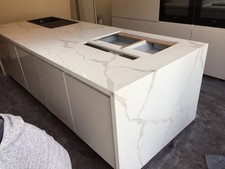 Staturio Quartz-Marble-Granite Kitchen Worktops - Affordable, Sample only £1.99