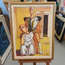 Giorgio De Chirico serigrafia  50 x 70 cm