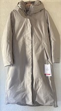 Nwt Lululemon Snow Warrior Long Parka Rwli Raw Linen Sz 10