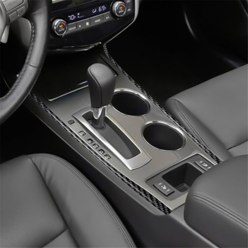 2Pcs For Nissan Altima 2013 2014 2015 Gear Shift Panel Side Trim Sticker - Imagen 7 de 14