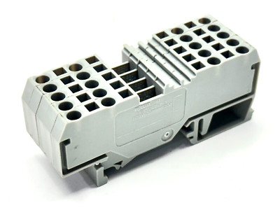 Wago 280-833 Terminal Block 4-Conductor Grey LOT OF 5