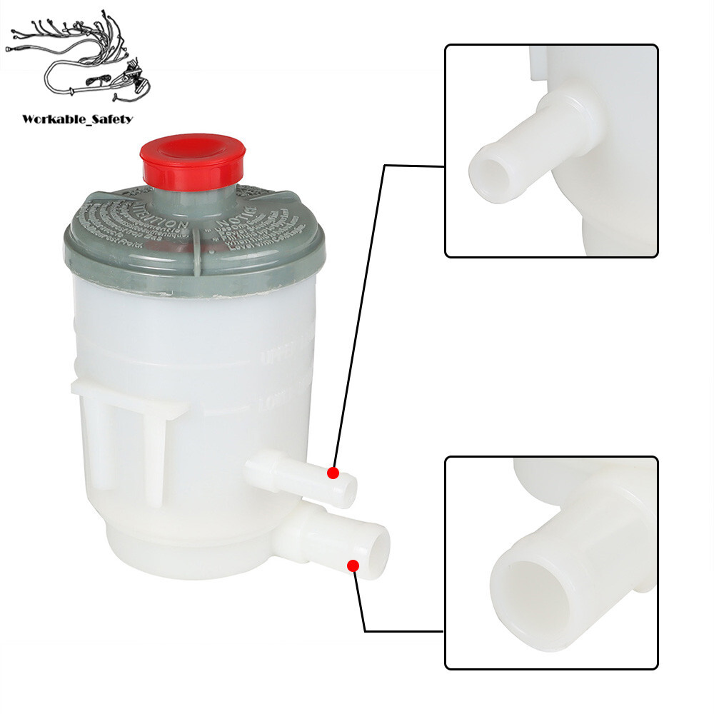 Power Steering Pump Fluid Reservoir Oil Tank Bottle For Honda Accord 2003-2012