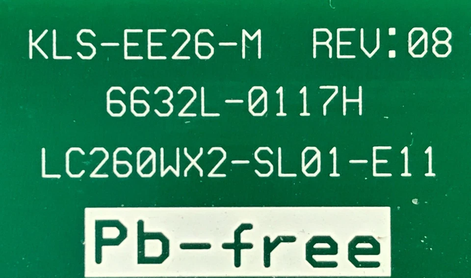 6632L-0117H, 996510005769, MSC1691, BA10339F, FDS4435A, L26W11, L26WD12, L32WD12 Foto 2 de 4
