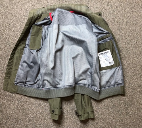 ROCKPORT XCS Mens Jacket Hydro Shield Khaki Waterproof coat Size Medium - Picture 3 of 11
