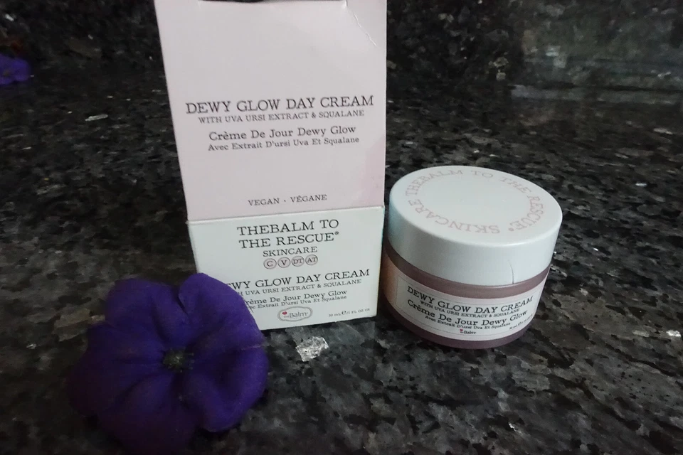 the balm to the rescue dewy glow day cream new in box 1oz - Image 3 of 4