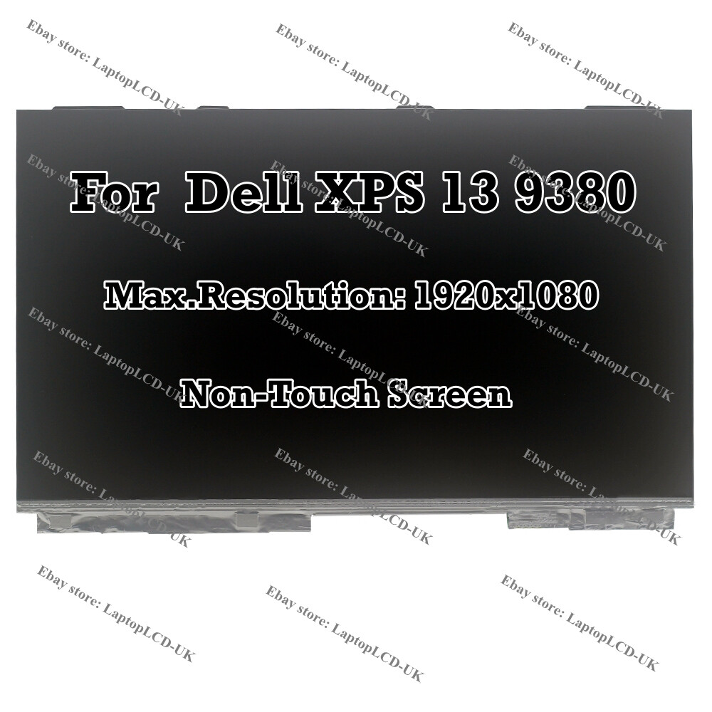 13.3"" DEll XPS 13 9380 FHD 1920x1080 LCD LED Panel Non-Touch Screen Display