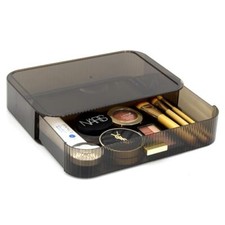 Makeup Organizer Drawers Stackable, Bathroom Vanity Organizers and Black-2