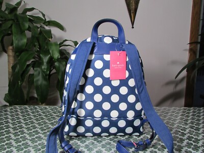 Kate Spade Karissa Seaside Dot Backpack & Wristlet Kate Spade New York Karissa Nylon Seaside Dot Medium  main image 3