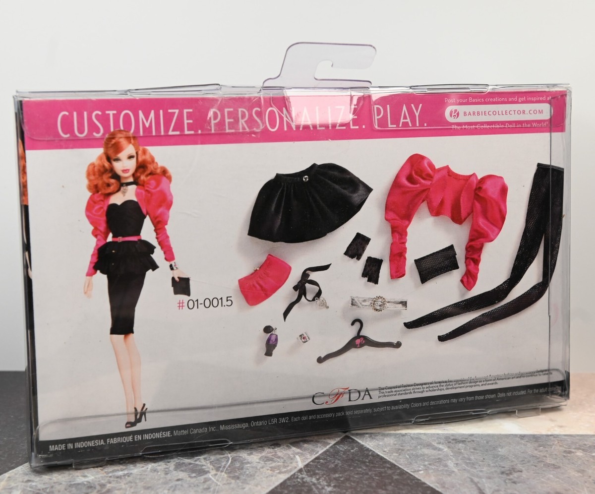 バービー　BARBIE BASICS #07-001 Barbie Basics Doll Model No 07 Collection 001 Black Label