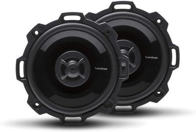 P142 Punch 4'' 2-Way Coaxial Full Range Speakers - Black (Pair)