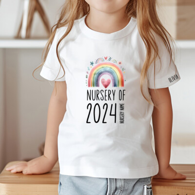 School Leavers T-shirt With Names In Columns - Foto 7