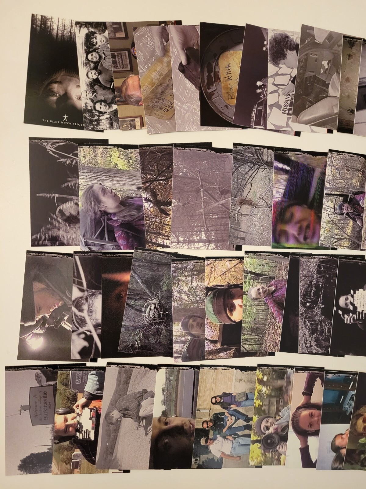 1999 The BLAIR WITCH PROJECT Complete CARD SET 72 NM/MT HIGH GRADE Topps Horror - Picture 4 of 6