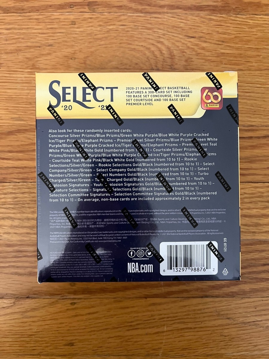 NBA 2020-2021 CHOICE DONRUS Box 新品未開封 Panini Select 2020-21 NBA Basketball Mega Box (32 Cards