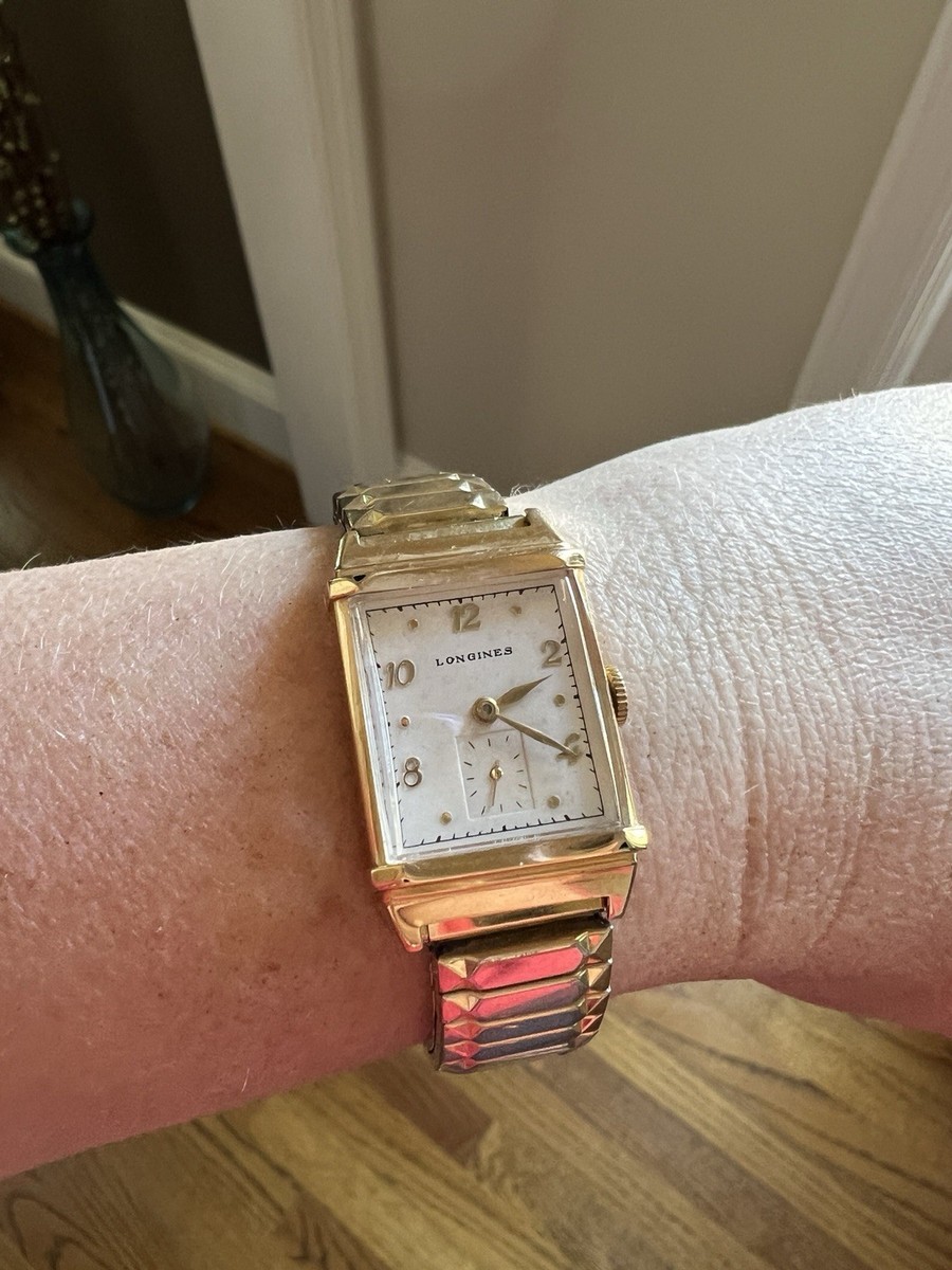 Longines 1950’s 14k Gold Watch View 4