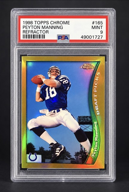 Peyton Manning 1998 Topps Topps Chrome