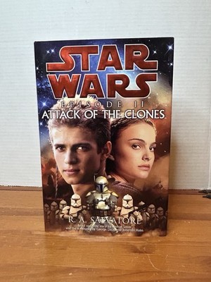 Attack of the Clones by R. A. Salvatore (2002, Hardcover) First Printing