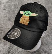 Disney Star Wars Mandalorian Baby Yoda Grogu Hat Baseball Cap BIOWORLD OSFM NWT