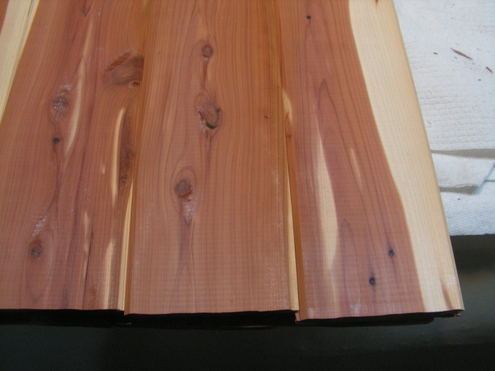 Cedar Closet Liner Planks Group of 24 Tongue And Groove Aromatic 16" x 3 1/2"+