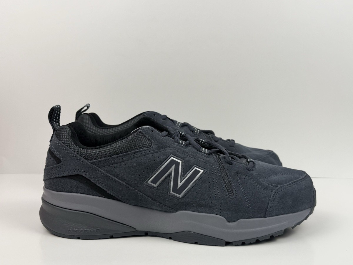 New Balance 608v5 Training Shoes Men's Sz 12 4E Wide Black/Grey