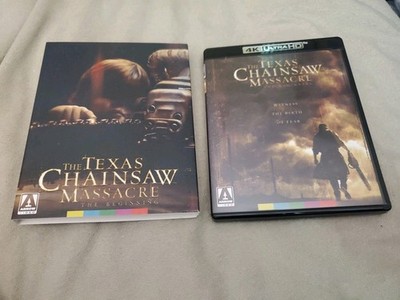 THE TEXAS CHAINSAW MASSACRE THE BEGINNING 4K ARROW VIDEO  SLIPCOVER