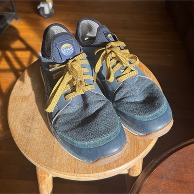 Lems Shoes Mesa Men Coastal size 10.5 D Blue Yellow Athletic Sneakers  