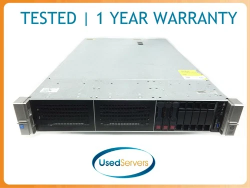 HP DL380 G9 8SFF 2xE5-2670v3 2.3GHZ=24Core 128GB 3x300GB 12G SAS 2x500w