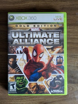 Marvel Ultimate Alliance Gold Edition Xbox 360