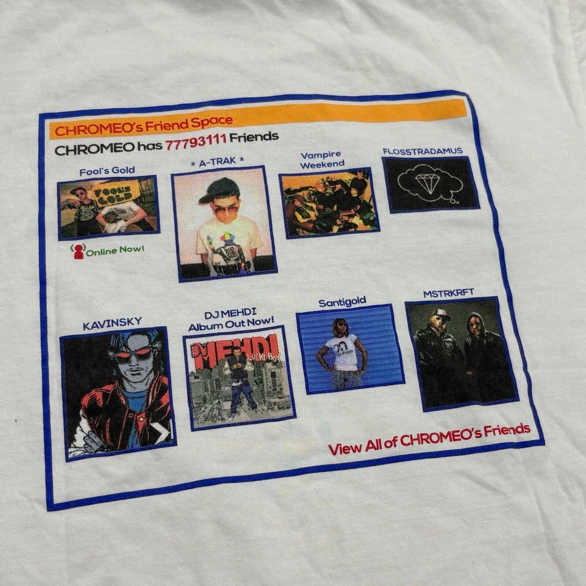 Gildan Hammer Chromeo Funk T Shirt View 4