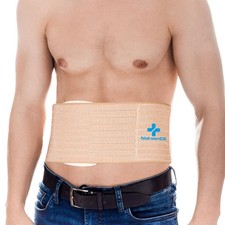 Umbilical Hernia Belt for Men and Women   Abdominal Support Binder with Compress