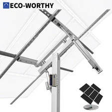 ECO-WORTHY Solar Panel Kit Tracking System Dual Axis with Tracker Controller